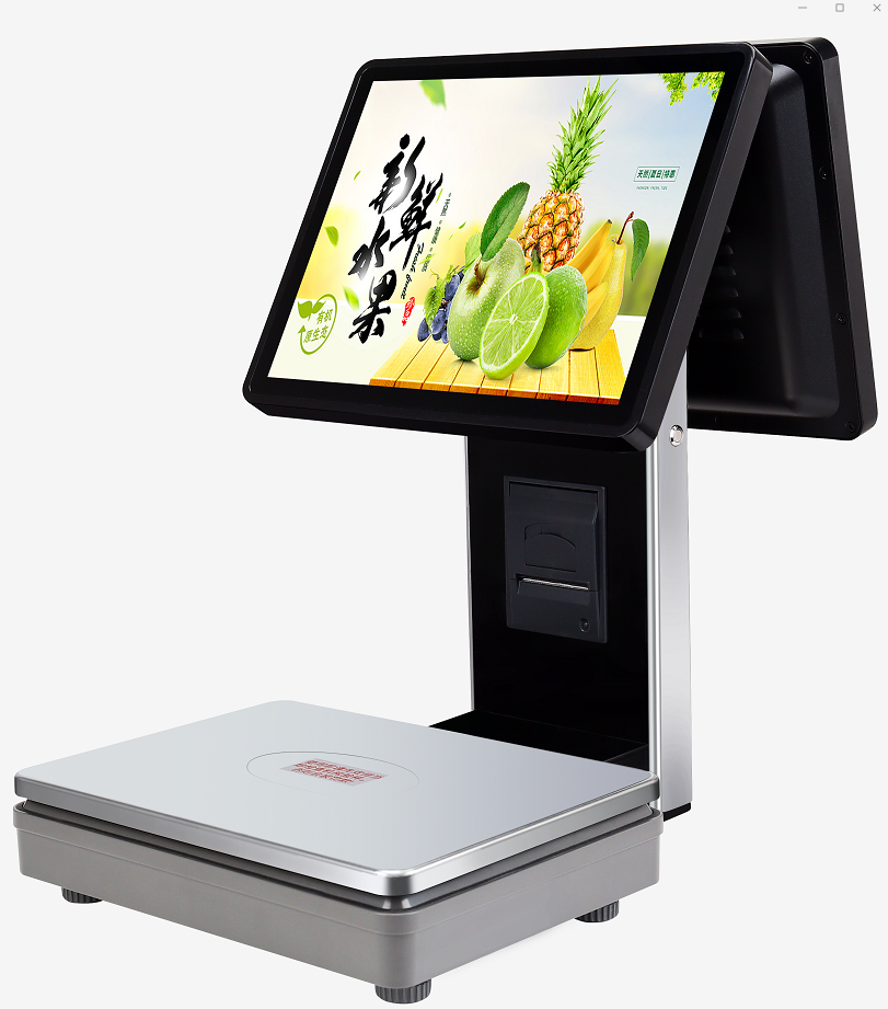 Touch screen Scale weighing pos terminal